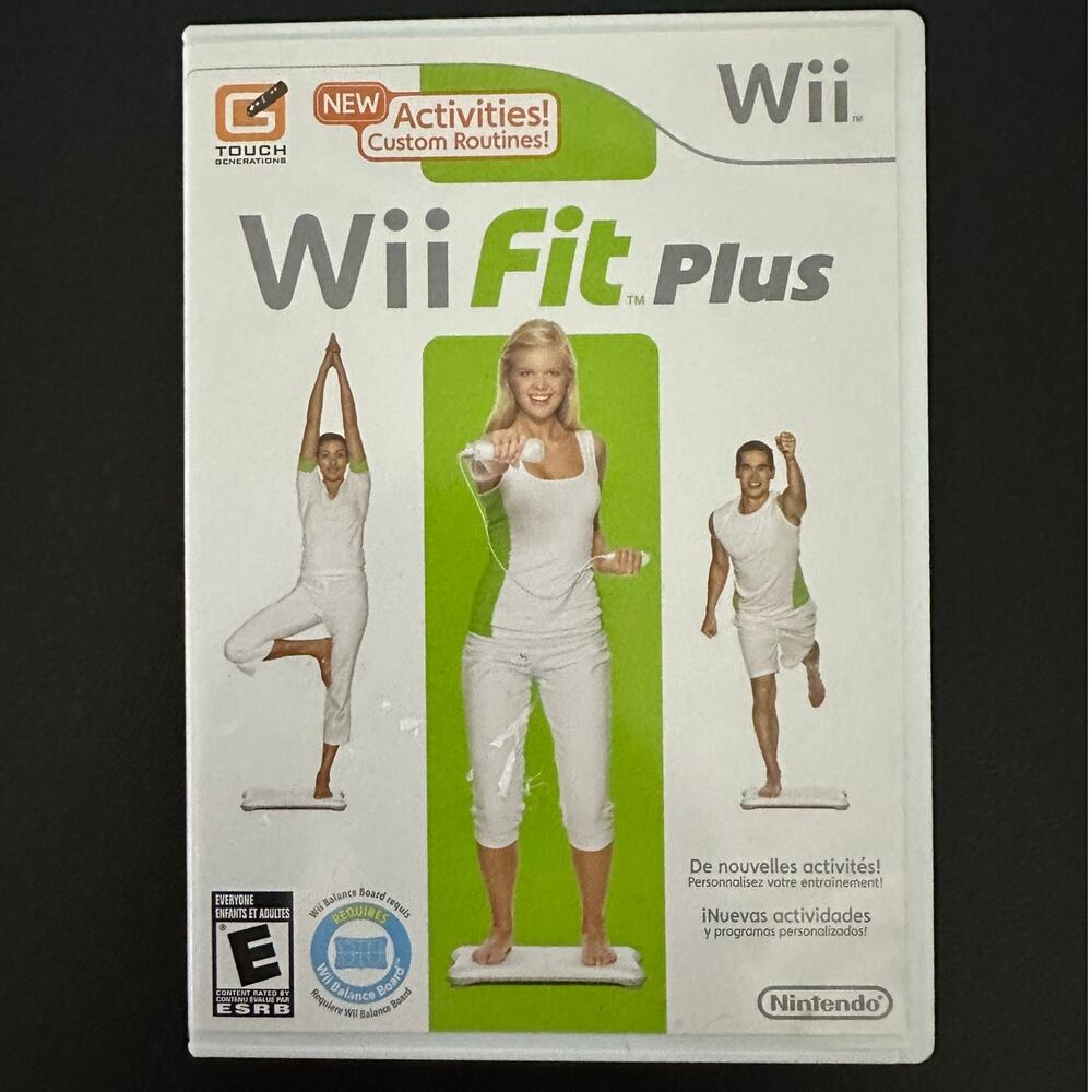Nintendo Wii Fit Plus Game Complete in Box